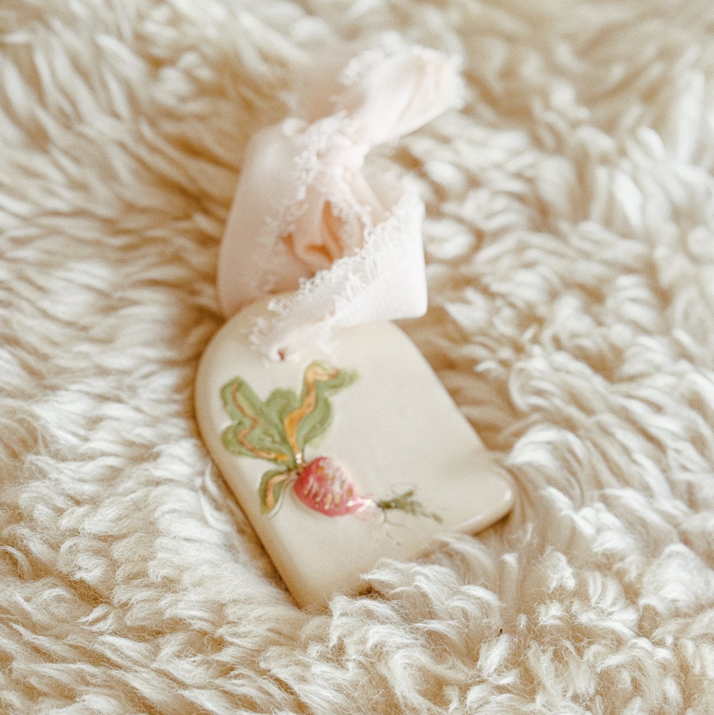 Ornament | Garden Beet 22k Gold