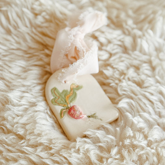 Ornament | Garden Beet 22k Gold