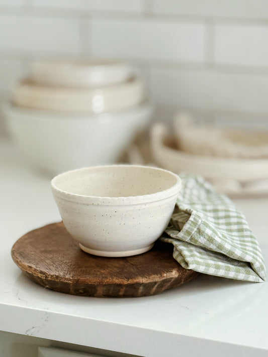 No. 04 | Scalloped Ice Cream Bowl