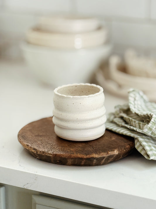 No. 08 | Scalloped Bubble Planter